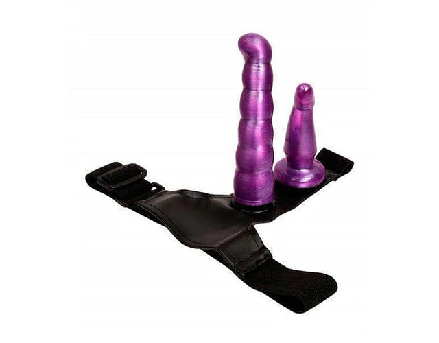 Arnés Doble Penetración Pretty Love Morado