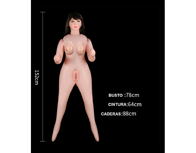 Muñeca sexual inflable Victoria para Hombre