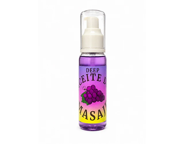 Aceite de Masaje Deep sabor uva 60ml 