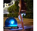 Plug anal Luz LED con control