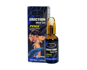 Aceite Erector Ballena Azul 30ml 