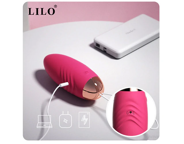 Huevo Vibrador Caliente a Control Inalambrico 