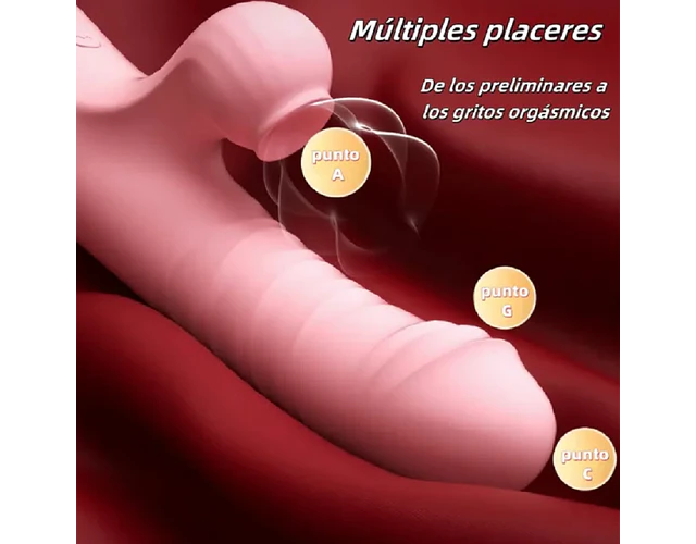 Vibrador con succionador Solar LILO 