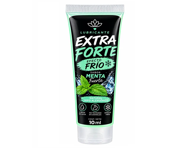  Lubricante Extra Forte – Efecto Frío Menta 10 ml