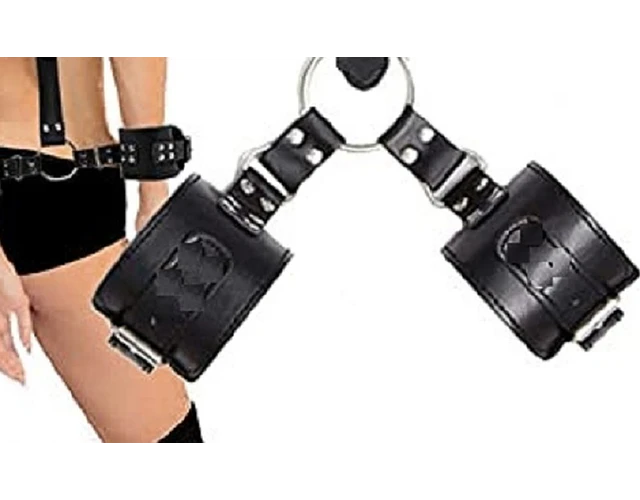Cuello Espalda con Esposas | Ajustable BDSM & Bondage