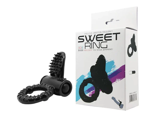 Anillo vibrador con lenguita