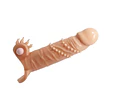 Funda para Pene y Extensión Connor con Estimulador de Clitoris