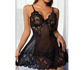 Baby Doll Encaje en Flores
