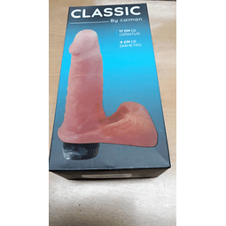 VIBRADOR REALISTICO CON TESTICULOS