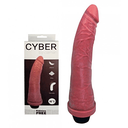 VIBRADOR CURVO COLOR CHOCOLATE