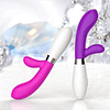 VIBRADOR CON ESTIMULADOR DE CLITORIS 