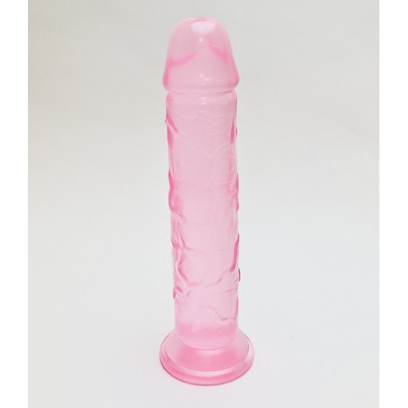 DILDO ROSADO CON VENTOSA