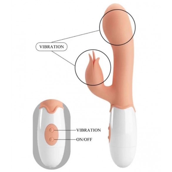 VIBRADOR CON LENGUA TRAVIESA