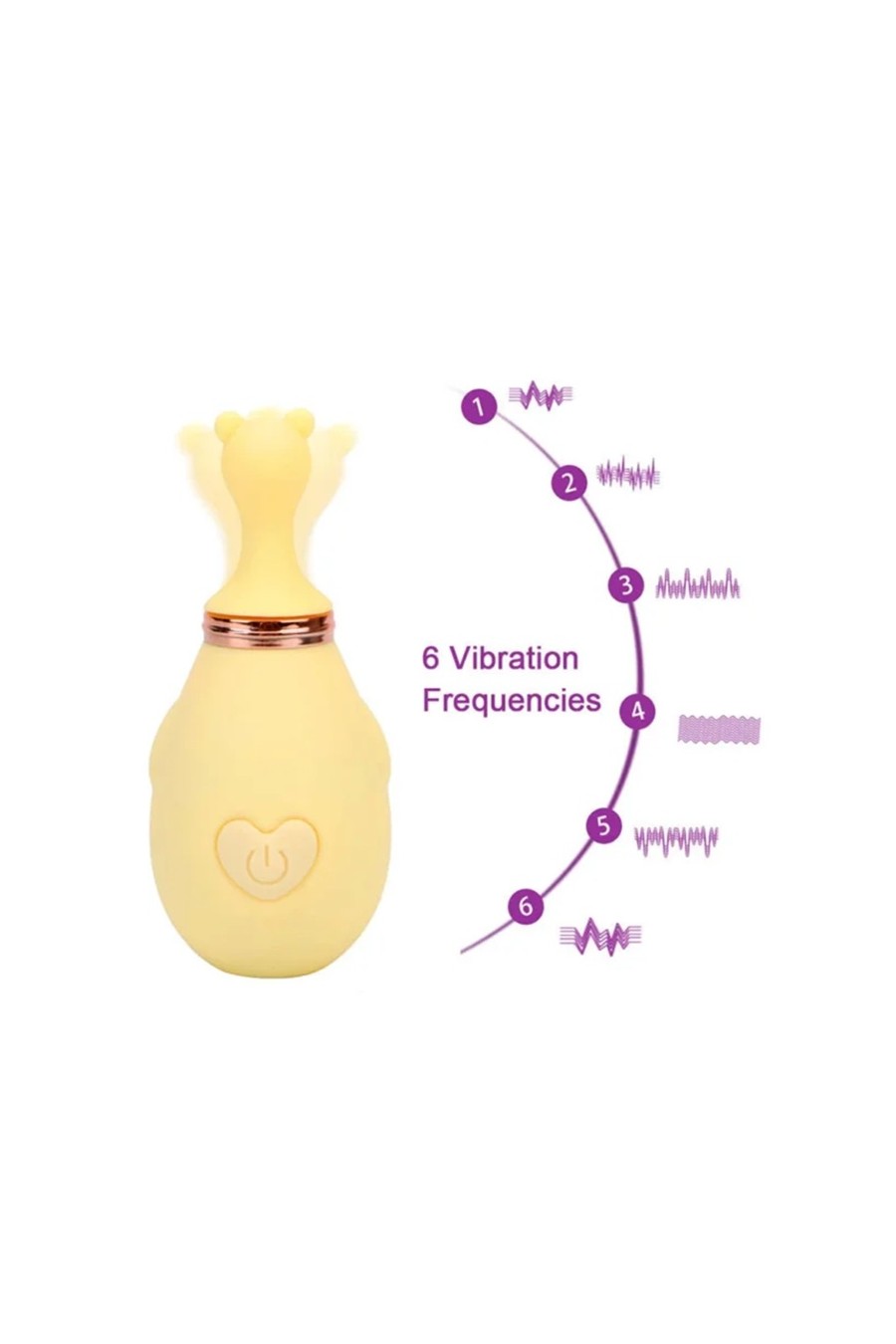 VIBRADOR  MOUSE RECARGABLE