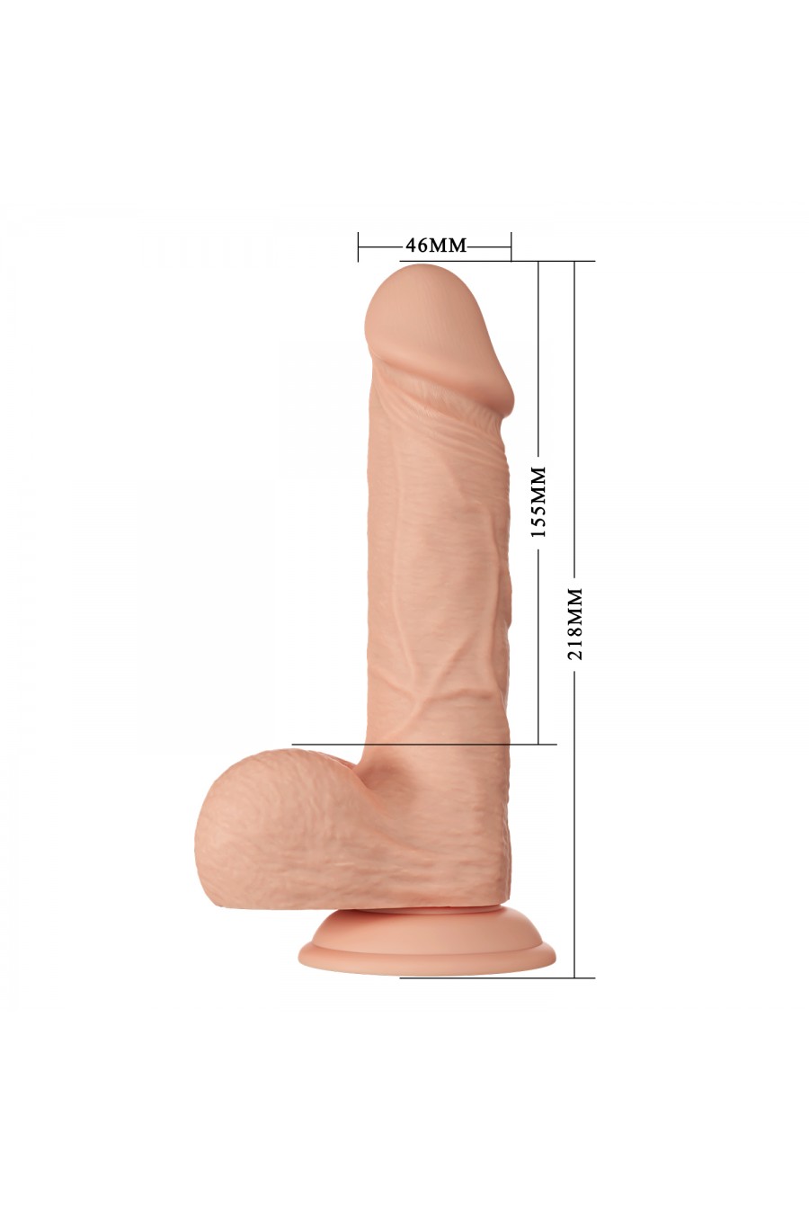 DILDO CON TESTICULOS
