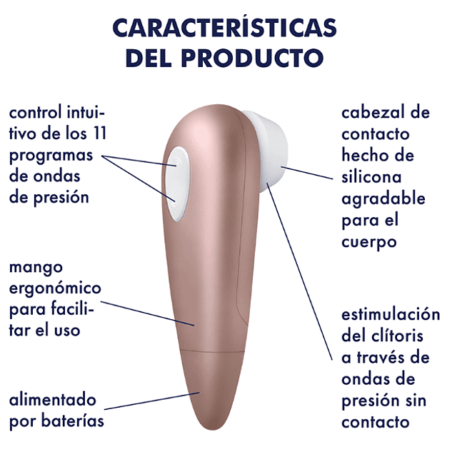 Satisfyer - Number One - Succionador de clítoris 