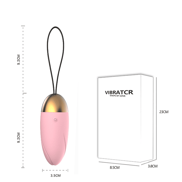 Huevo estimulación y masajeador