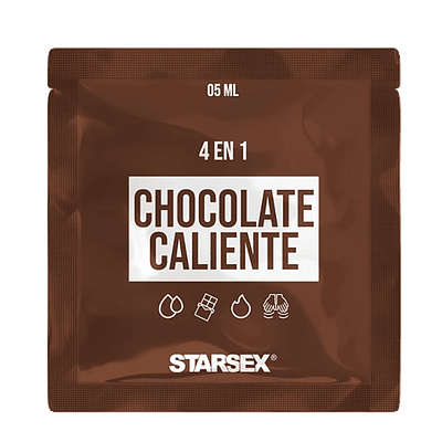 Lubricante Chocolate Caliente 5ml (Sachet)