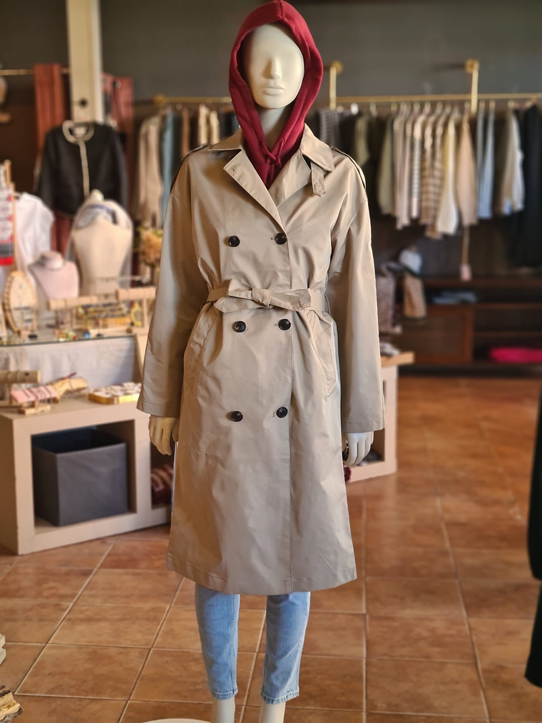 Gabardina sin capucha  1