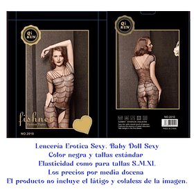 Lencería erótica sexy ( baby doll sexy) tallas estándar.POR MEDIA DOCENA  Código :2010