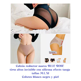 Calzón invisible efecto tanga tallas y colores surtidas la docena 