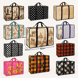 Bolsa Matutera 60x45x20 cms– diseño enviado al azar, por 1 unidad 