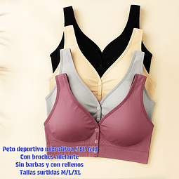 Peto deportivo microfibra tallas y colores surtidas la docena 