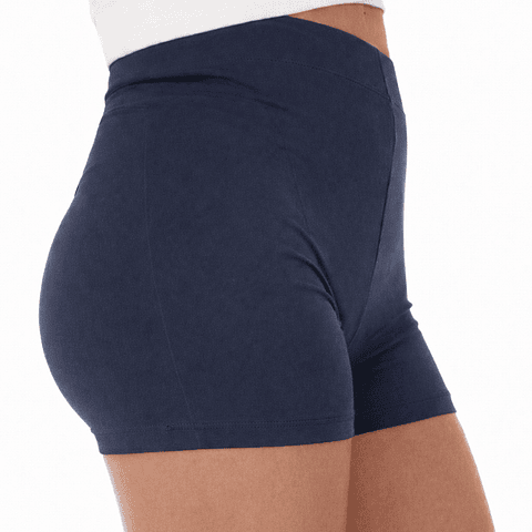 Calzas escolares microfibra Marca Stavios color azul marino y talla estándar la docena 