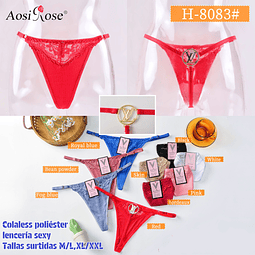 Colaless lenceria sexy tallas y colores surtidas la docena 