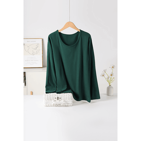 Camiseta SEYS Dama BAMBÚ CON POLAR 3403 Diseño Acanalado Fino Tallas y colores surtidas la docena 