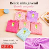 Beatles SEYS juvenil niña 3565 bambú con polar tallas y colores surtidas la docena 
