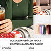 CAMISETA SEYS DAMA BAMBÚ CON POLAR 3503 DISEÑOS ACANALADO ANCHO TALLAS Y COLORES SURTIDOS LA DOCENA 
