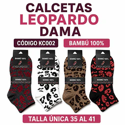 Calcetas dama bambú 100% talla única 35 al 41 la docena 