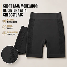 Short faja modelador de cintura altas sin costura tallas surtidas la docena 