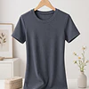 CAMISETA SEYS DAMA BAMBÚ SIN POLAR MANGAS CORTAS 3064 DISEÑOS ACANALADO FINO TALLAS SURTIDAS S/M/L/XL COLORES SURTIDOS POR DOCENA