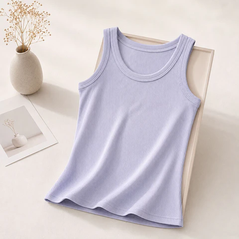 MUSCULOSA SEYS DAMA BAMBÚ 3067 DISEÑOS ACANALADO FINO TALLAS SURTIDAS S/M/L/XL COLORES SURTIDOS POR DOCENA