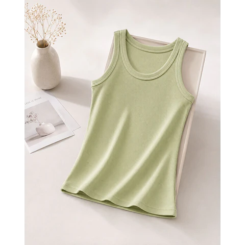 MUSCULOSA SEYS DAMA BAMBÚ 3067 DISEÑOS ACANALADO FINO TALLAS SURTIDAS S/M/L/XL COLORES SURTIDOS POR DOCENA