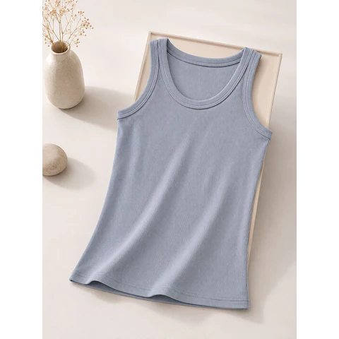 MUSCULOSA SEYS DAMA BAMBÚ 3067 DISEÑOS ACANALADO FINO TALLAS SURTIDAS S/M/L/XL COLORES SURTIDOS POR DOCENA