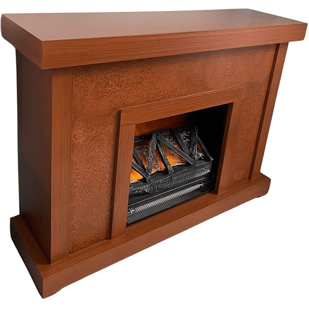 Mueble Chimenea Calefactor Eléctrico