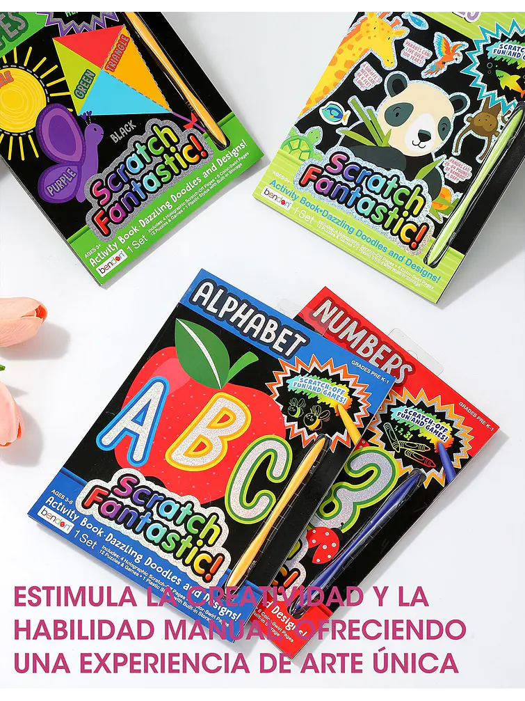 HOJAS PARA RASPAR C/U 6