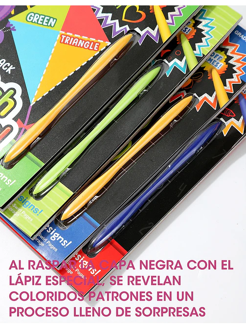 HOJAS PARA RASPAR C/U 7