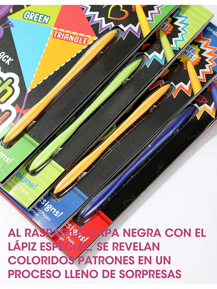 HOJAS PARA RASPAR C/U 7