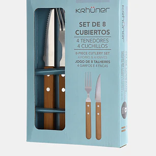 SET DE CUBIERTOS C/U