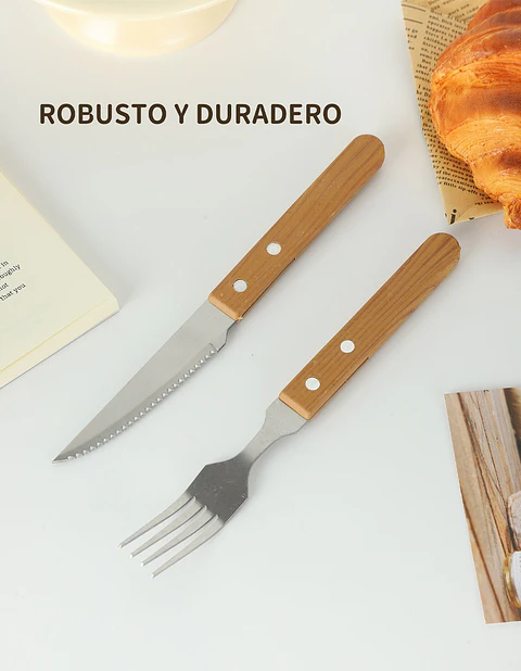 SET DE CUBIERTOS C/U