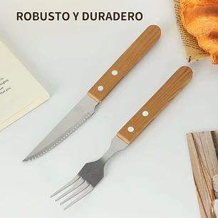 SET DE CUBIERTOS C/U