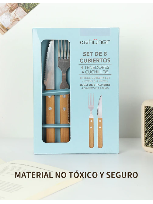 SET DE CUBIERTOS C/U 3