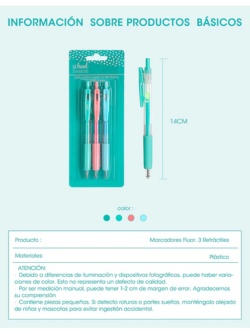BOLIGRAFO PCS*3 9