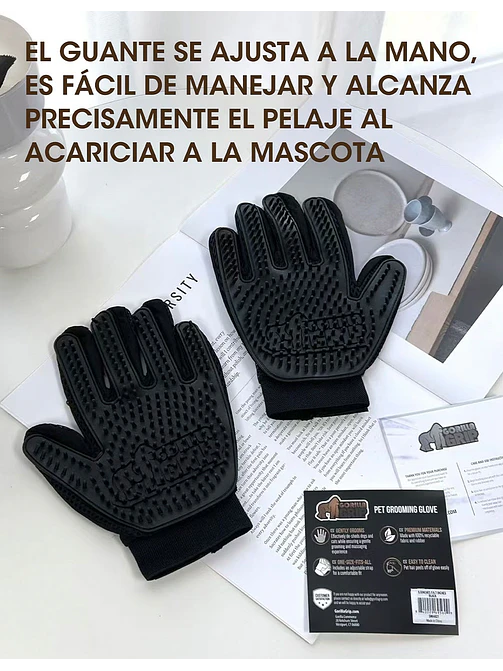 GUANTES PARA MASCOTAS C/U 2