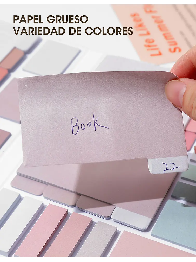 SET DE NOTAS ADHESIVAS C/U 8