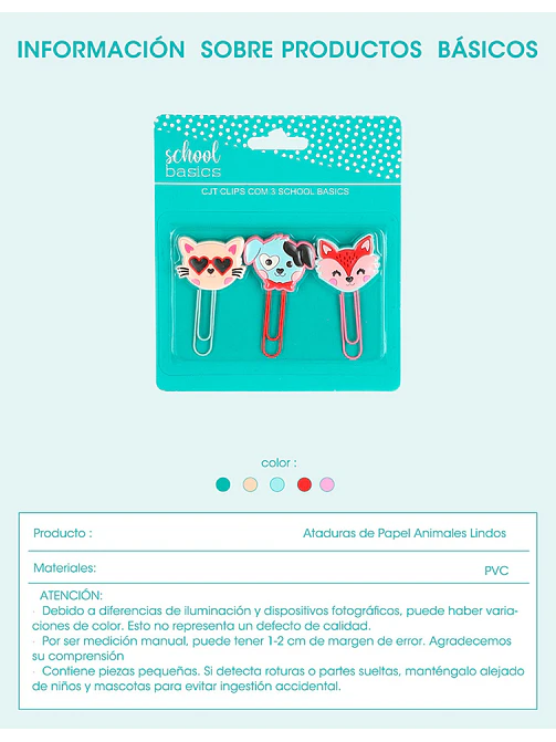 CLIPS DE PAPEL PCS*3 5